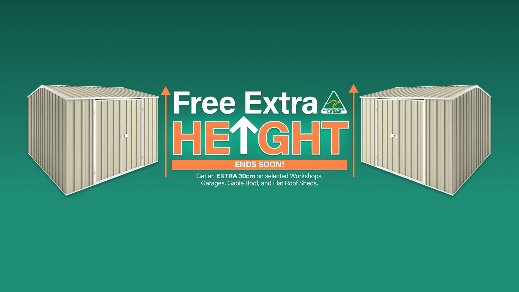 Australia’s Toughest Premium Storage Sheds